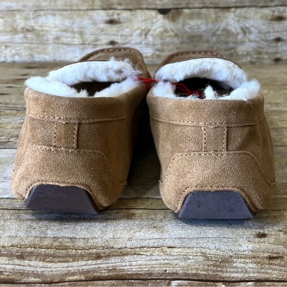 Dluxe Size 9 Mens New Slippers Suede By Dearfoams - Picture 10 of 13